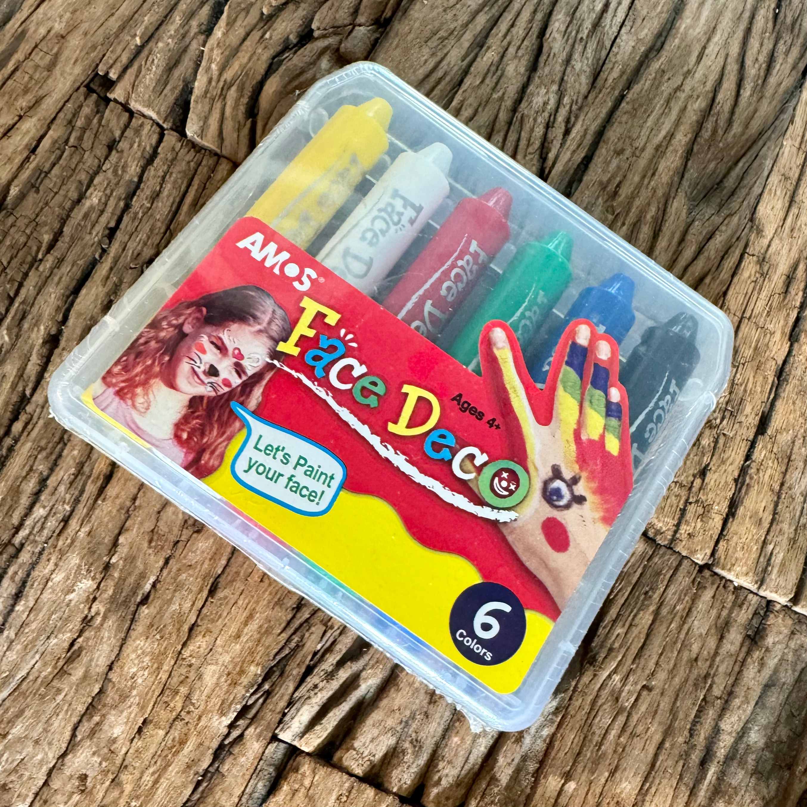 AMOS 6 Colours Face Deco Paint