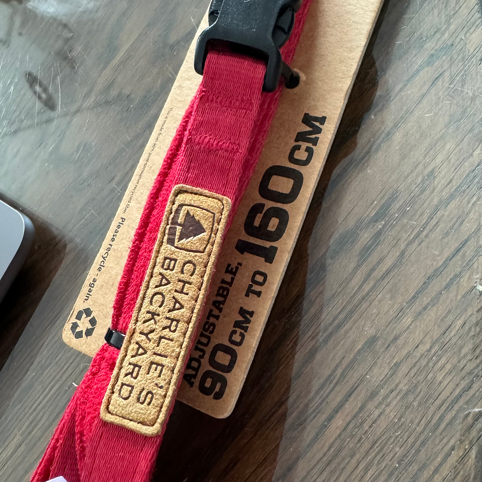 Thumbnail: CHARLIE's BACKYARD Easy Leash (Red)