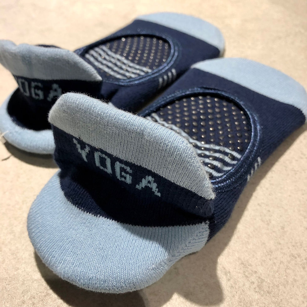 Yoga Socks - Blue