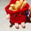 Thumbnail: Plush Pendant Set of 2 - Hamburger & Fries