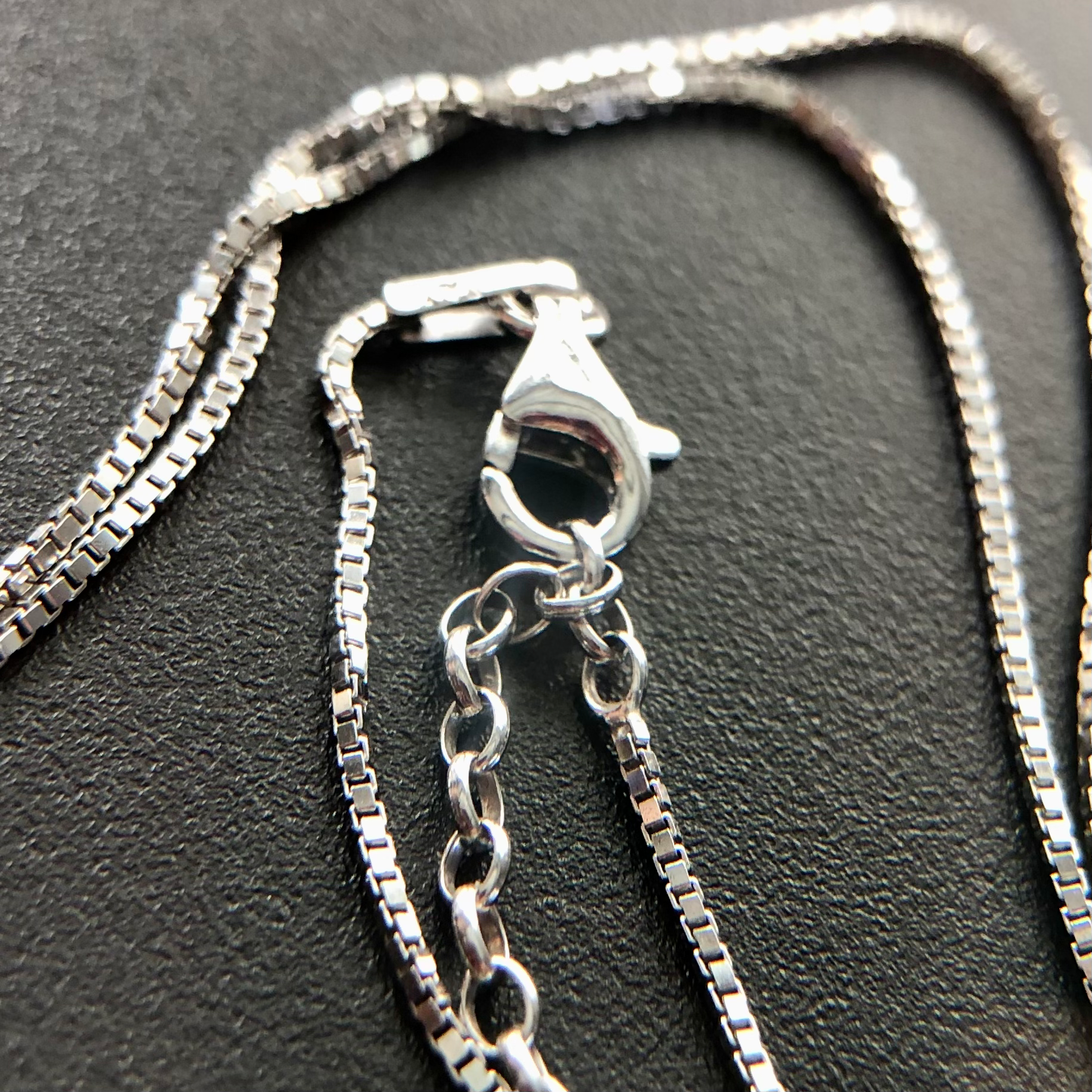 Italy Sterling Silver 925 Classic Cable Chain Necklace