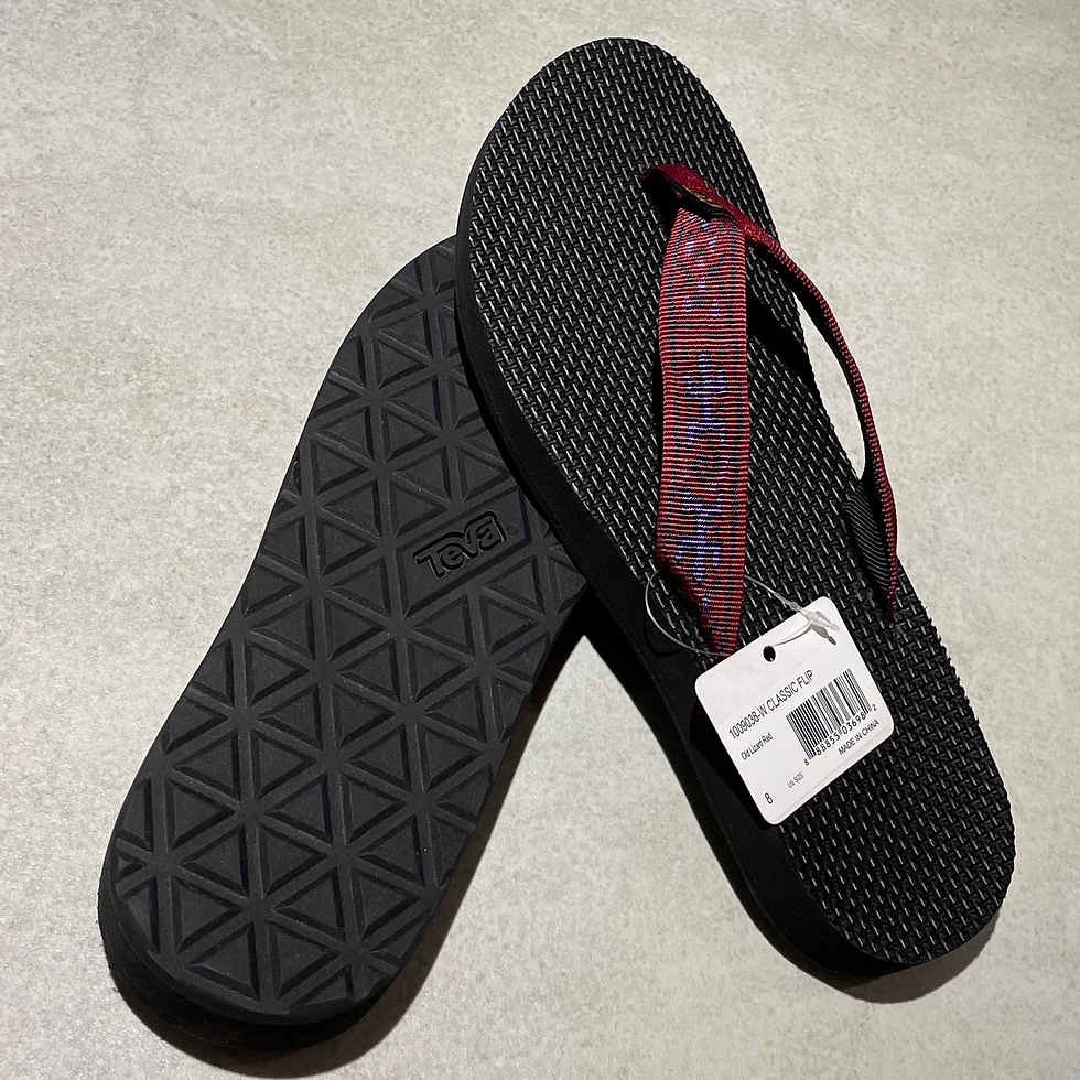Thumbnail: TEVA Women's Classic Flip Sandal (Old Lizard Red)