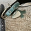 Thumbnail: MetaJewZ Leather Pet Collar (S) - Greyish Blue