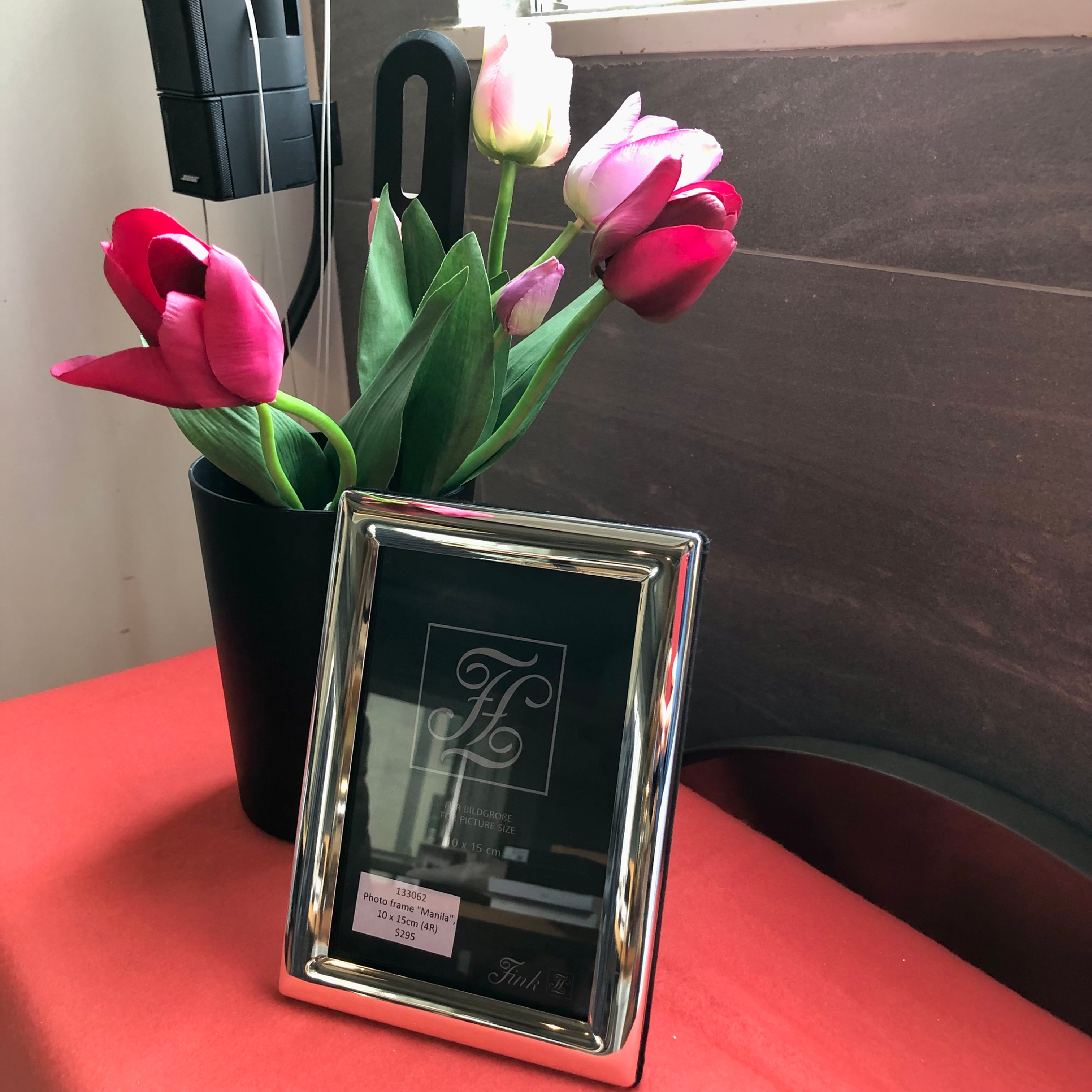 FINK Photo Frame MANILA Silver Plated Steel (4R)