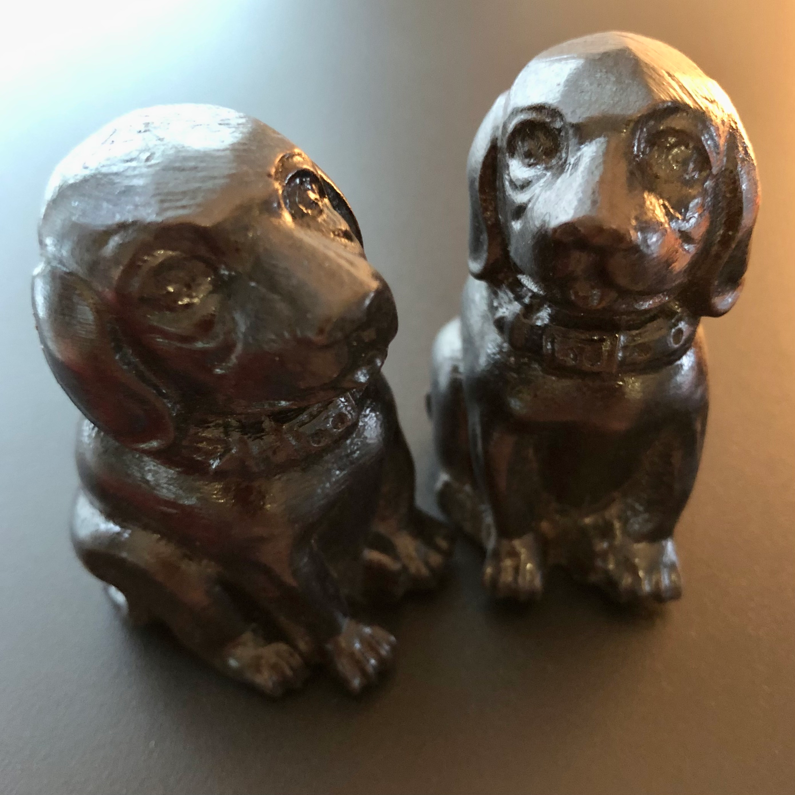 Vintage Dog Figurines (Set of 2)