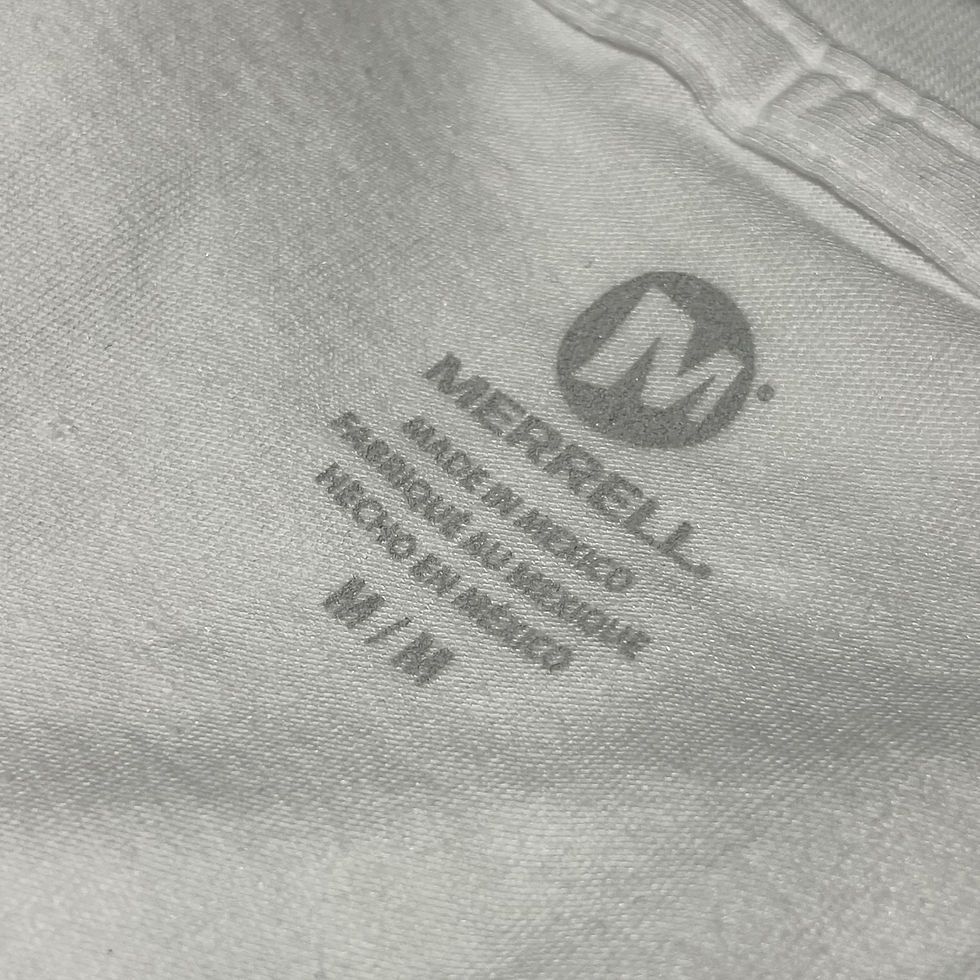 Thumbnail: MERRELL Women Unsubscribe Graphic T-shirt - M (Green-Blue OR White)