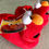 Thumbnail: SESAME STREET Fluffy Elmo Kid's Puppet Slippers - (3-4.5yrs)