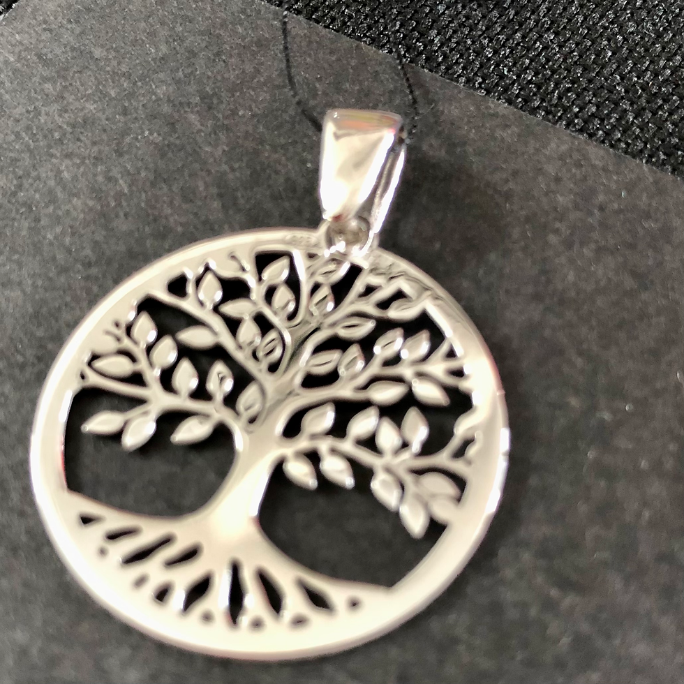 Thumbnail: Italy Sterling Silver 925 Pendant - Tree of Life