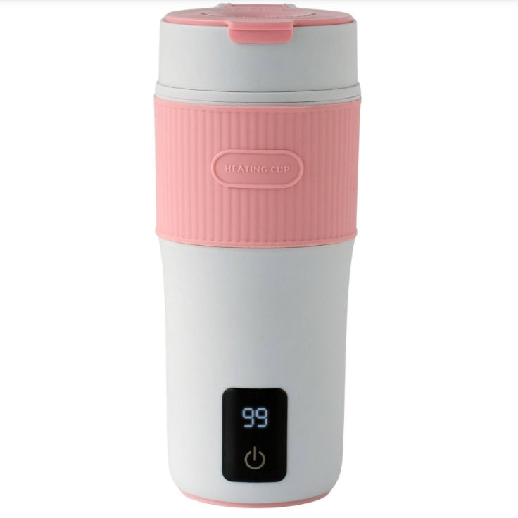 縮圖：BATUS Traveling Thermal Boiling Mug / Electric Kettle (Black or Pink)