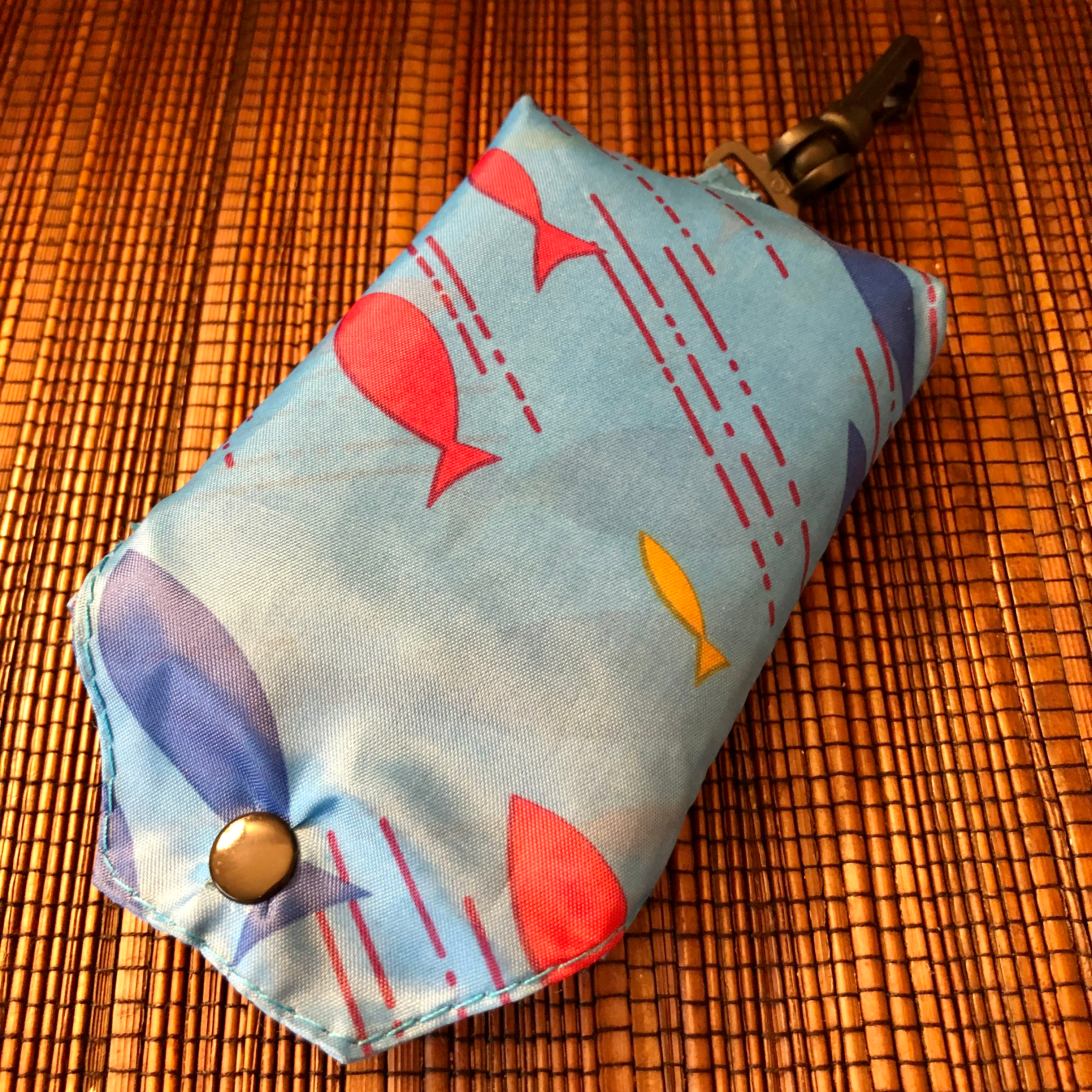 Foldable Tote Bag - Fish