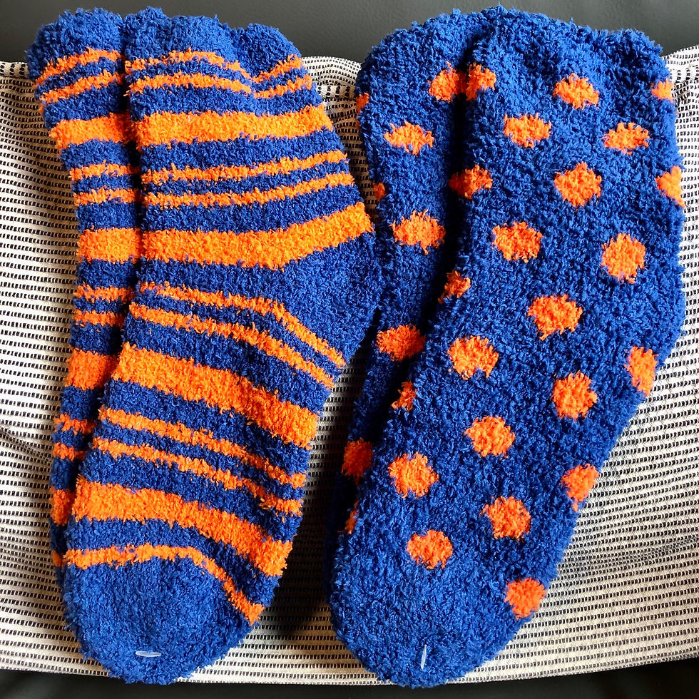 Thumbnail: Fluffy Fashion Crew Lounge Socks (Pack of 2) 