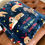 Thumbnail: Reversible Throw Blanket - Christmas Doggies