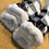 縮圖：Winter Fuzzy Warm Cozy Sherpa Lined Slipper Lounge Crew Socks
