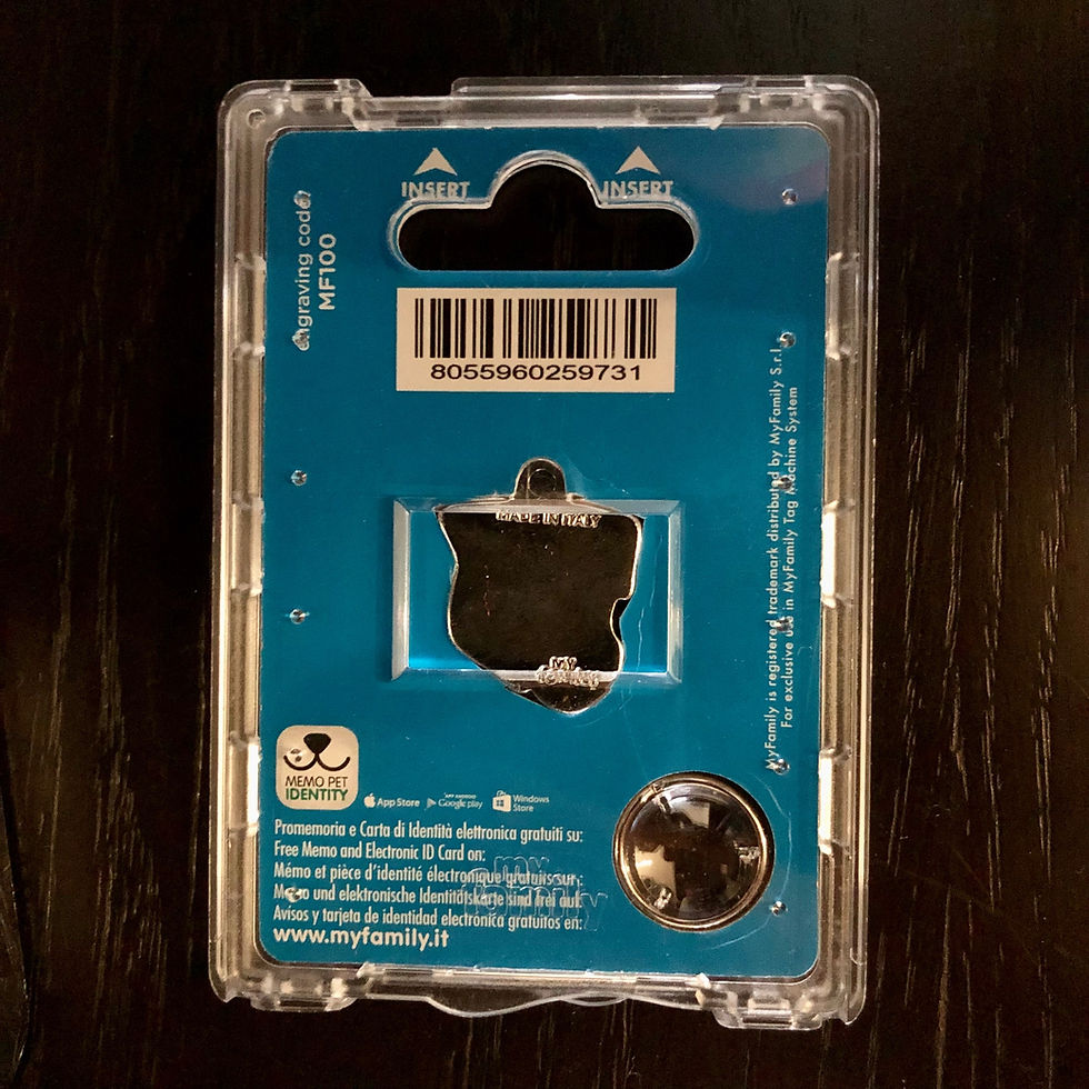 Thumbnail: Italy Metal Dog Tag - Jack Russel Broken (Brown)