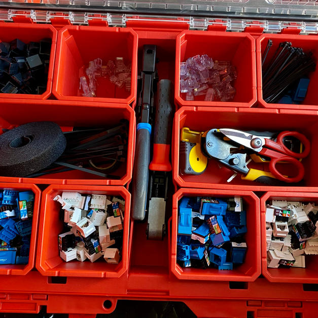 Packout wiring box