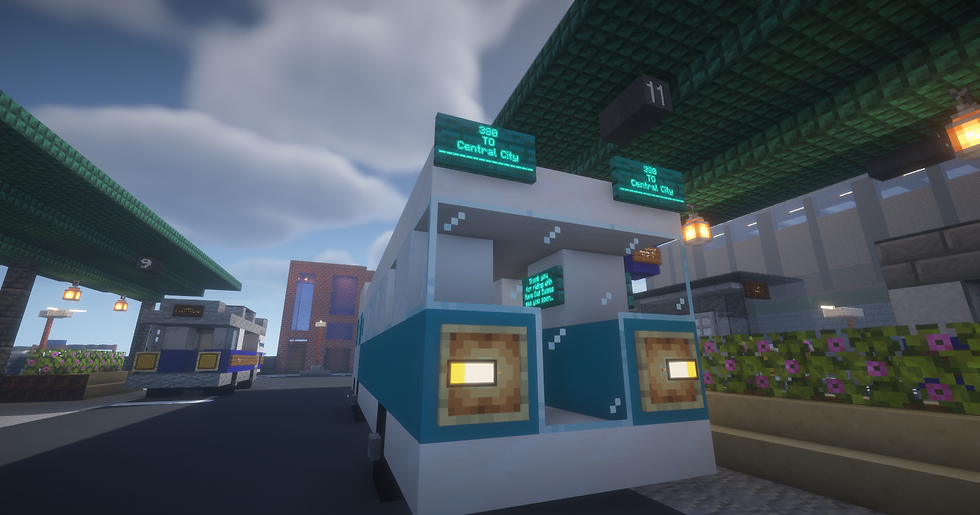 New route to Hendon City Mall!