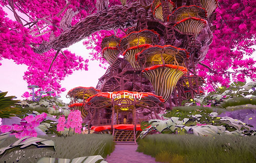 Alice @ Wonderland - 3D Animated Scenic Projections | SLShowTech