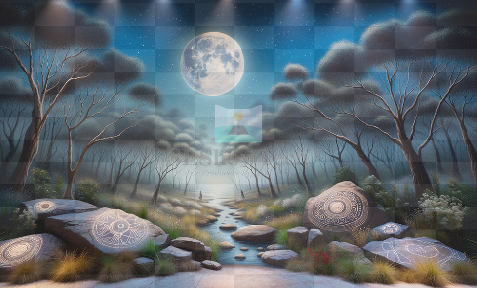 Thumbnail: Scenic Projection Images for Dot and the Kangaroo Jr.