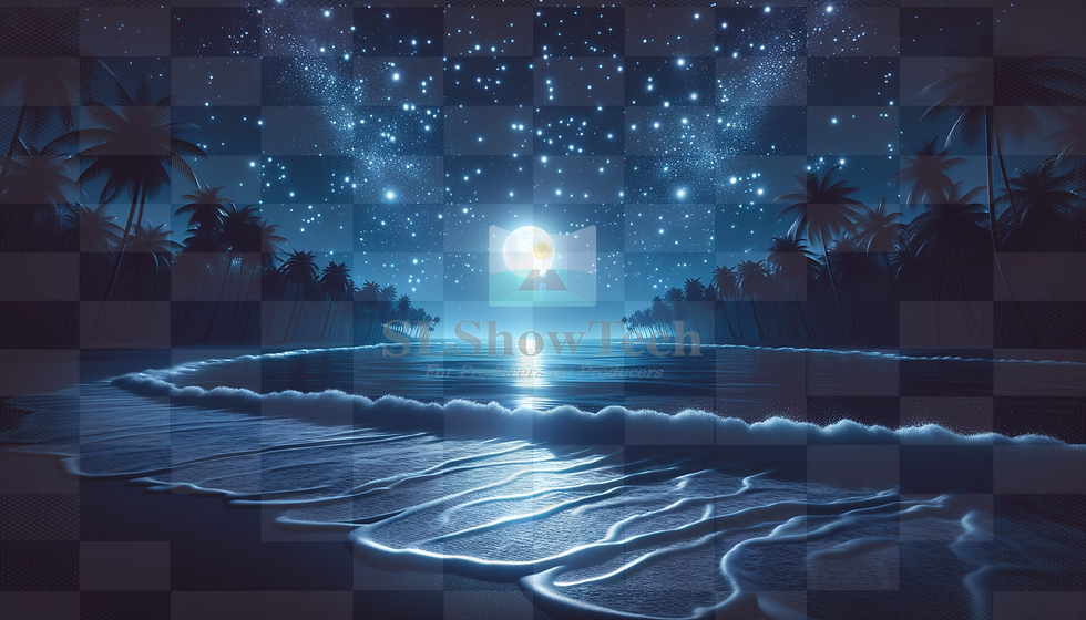 Thumbnail: Tropical Beaches at Sunrise and Sunset - Scenic Projections