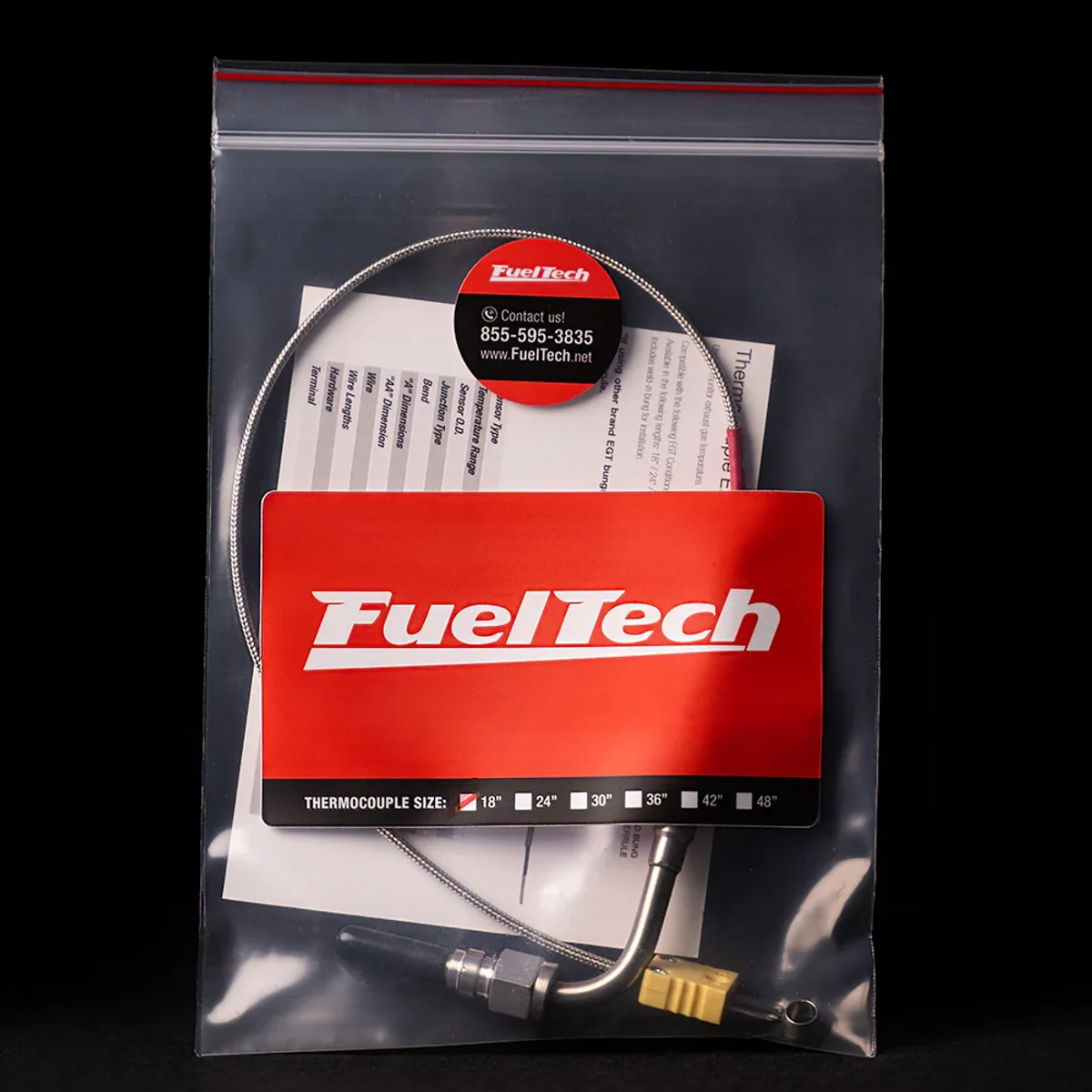 Type K Thermocouple EGT Probe - Exposed Tip 5
