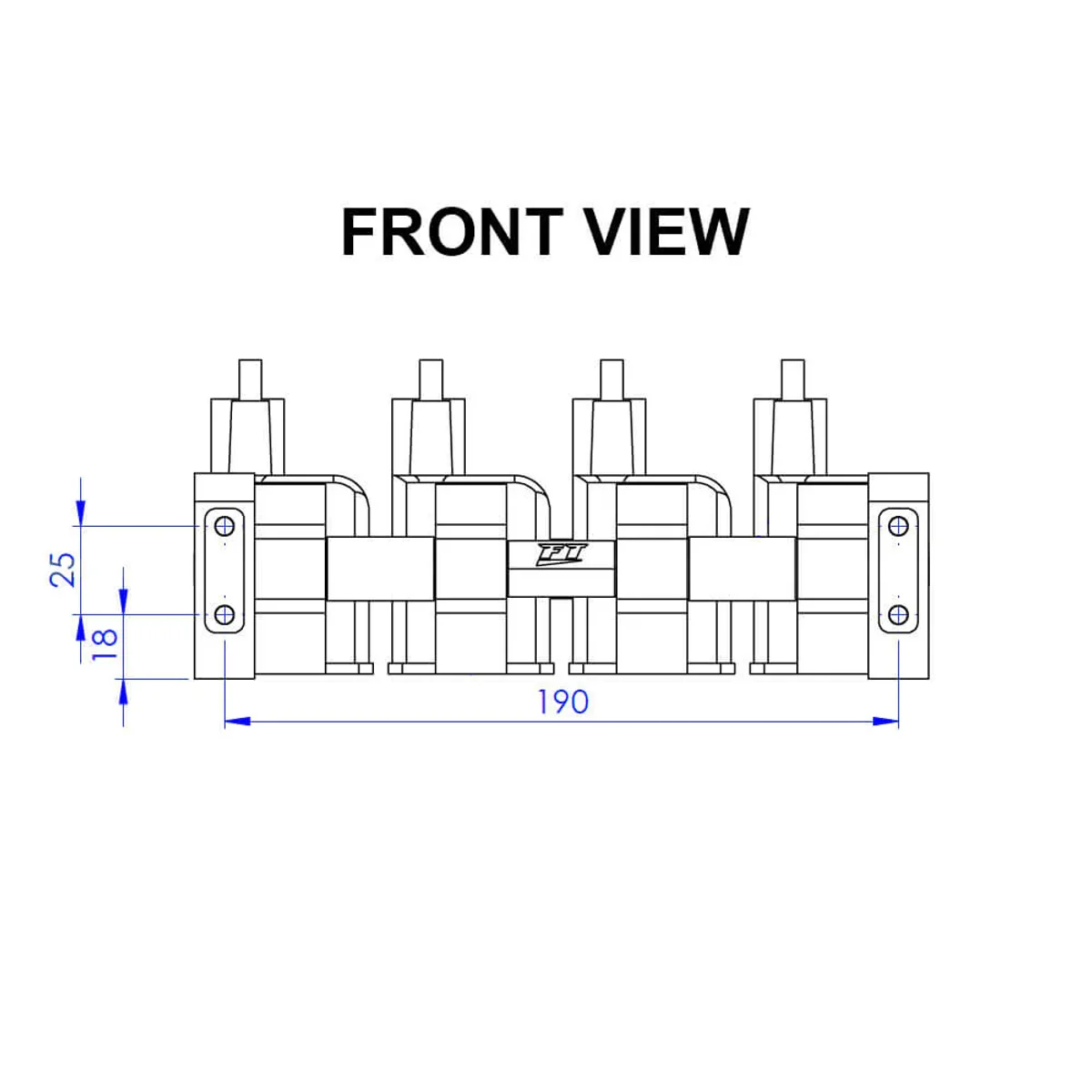 CDI Racing Ignition Coil Bracket Kit 5
