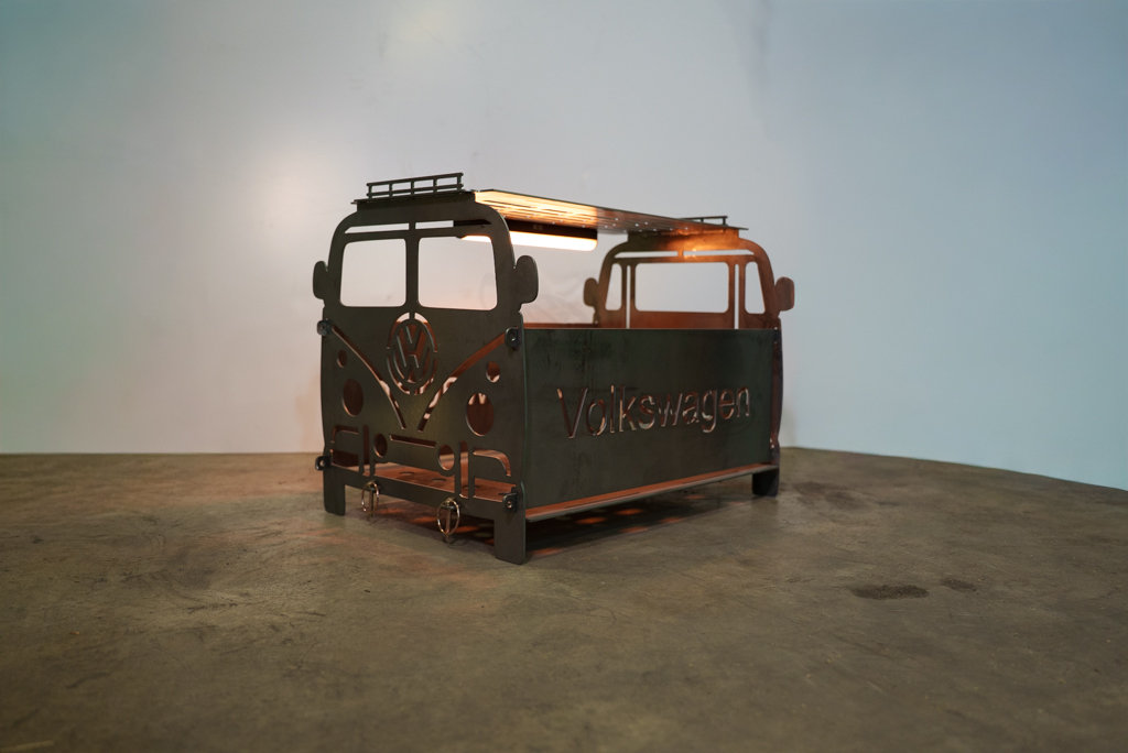 VW Bus Fire Pit