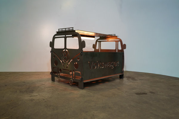 VW Bus Fire Pit