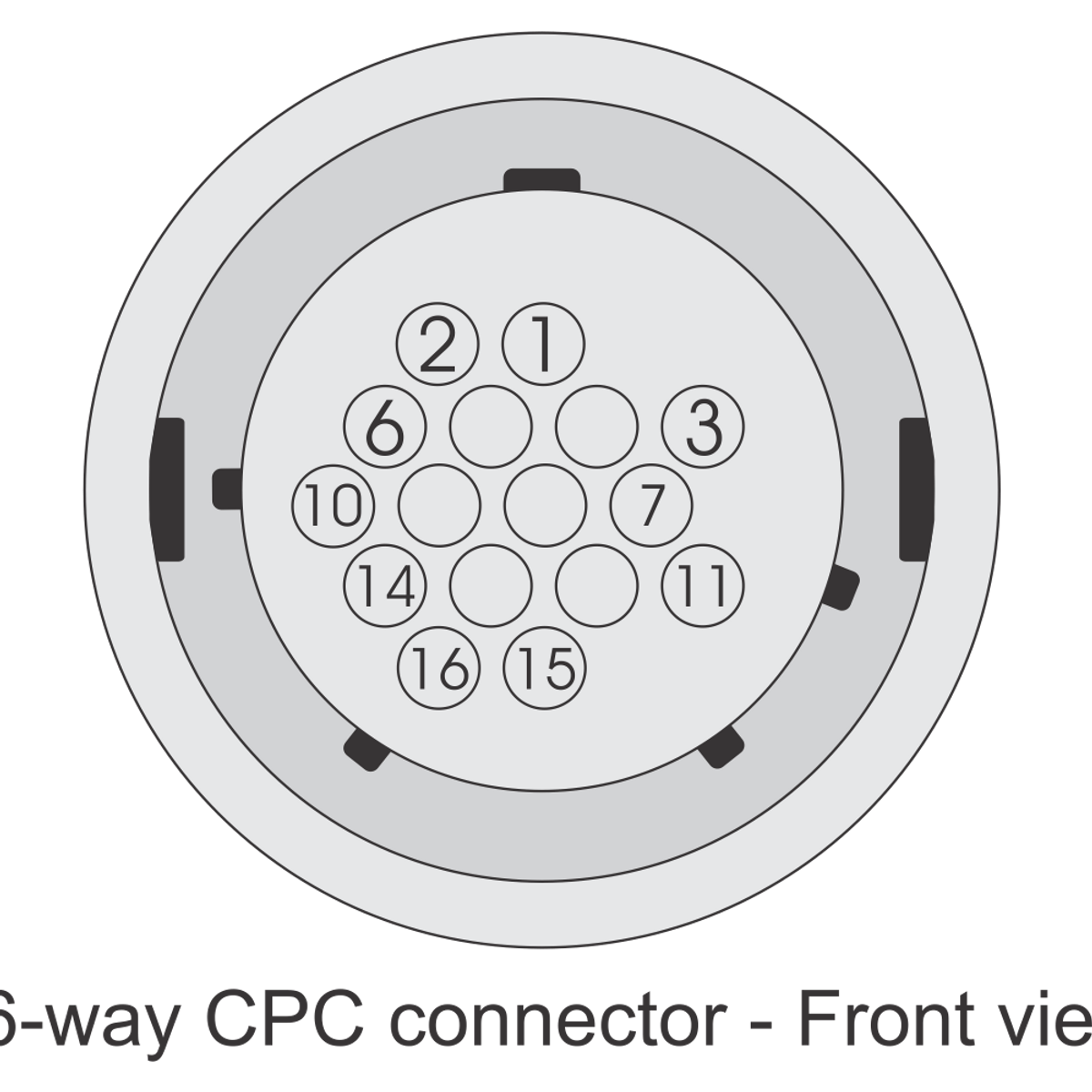 16-Way CPC Connector Kit 3