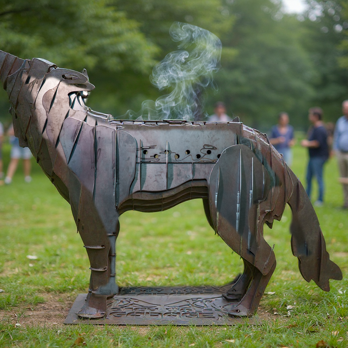 GrayWolf Garage Wolf BBQ Grill