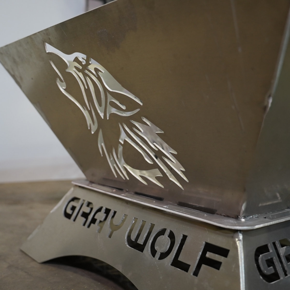 Gray Wolf Garage Fire Pit 3
