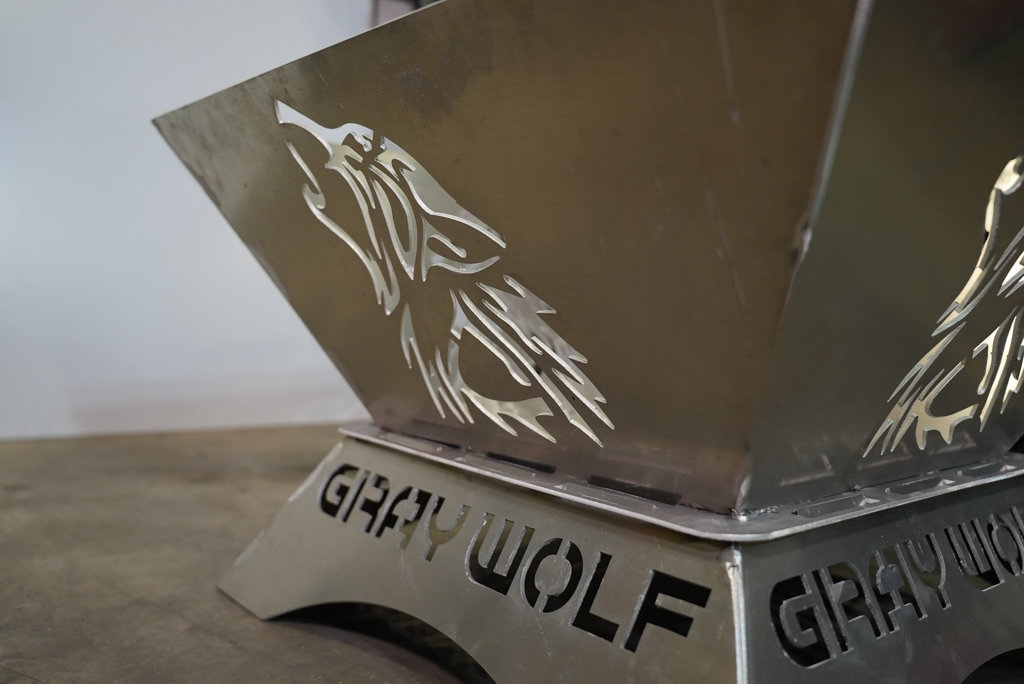 Gray Wolf Garage Fire Pit 3