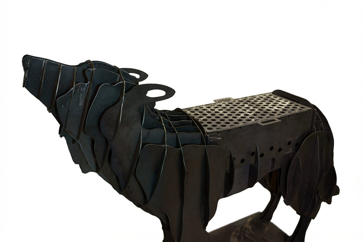 GrayWolf Garage Wolf BBQ Grill 2