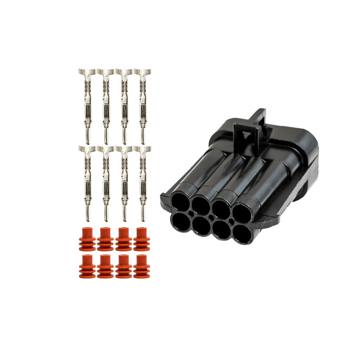 LS550 V8 8-Way Connector Kit