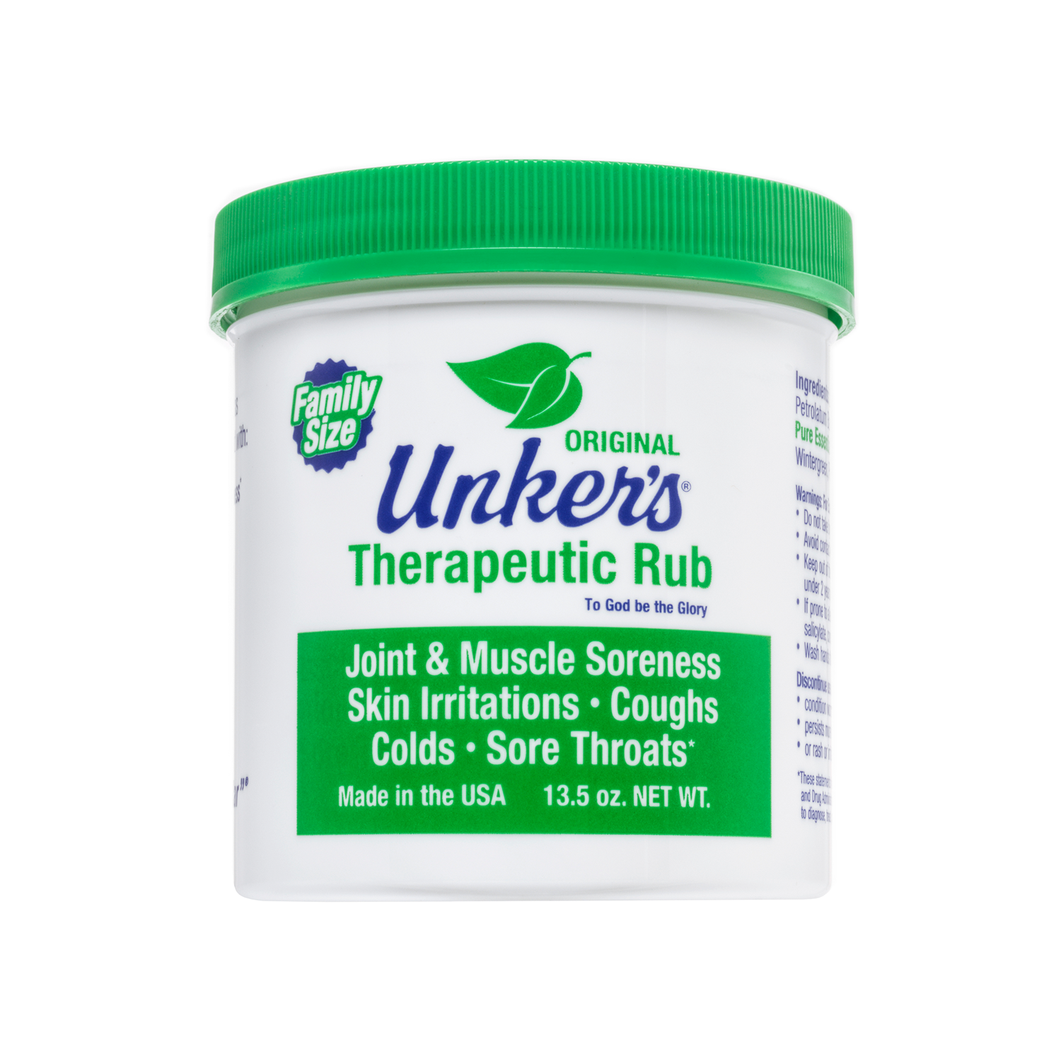Unker's Therapeutic Rub | 13.5 oz.