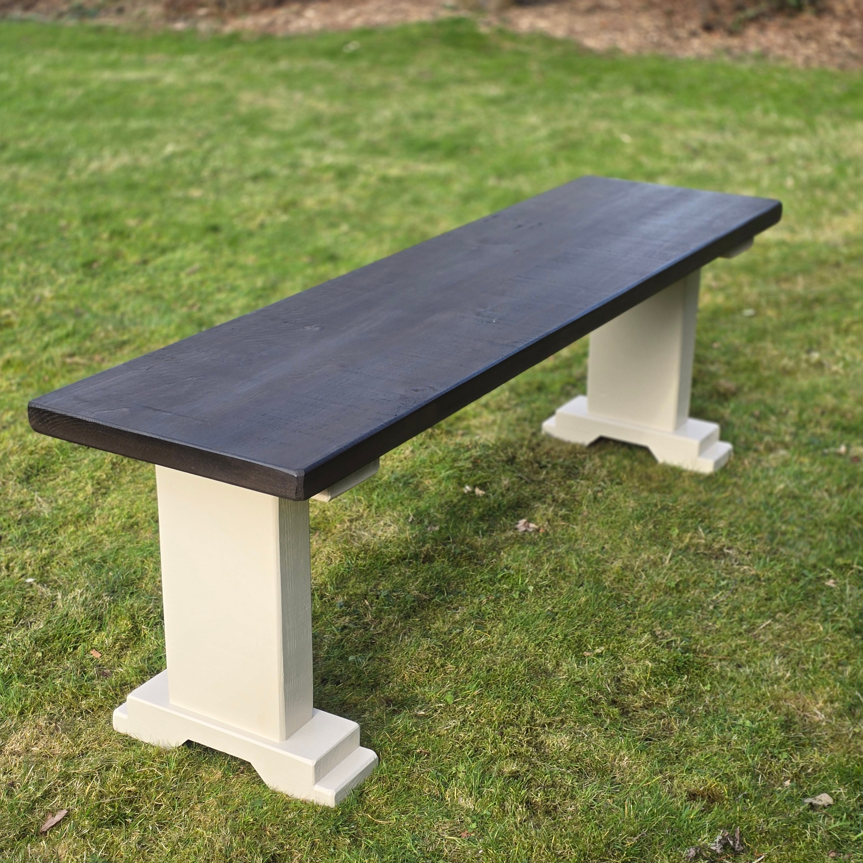 Lucian Gothic Rustic Bench