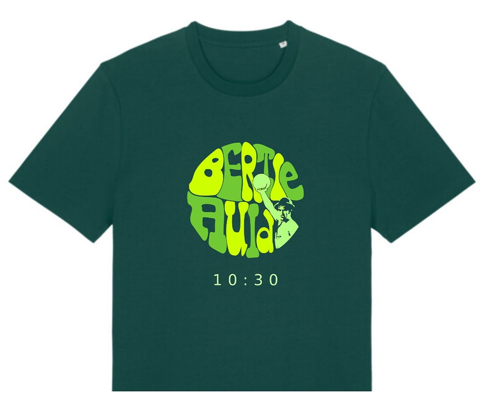 Thumbnail: BertieAuld10.30Green (pc)Premium Crewneck Unisex T-shirt Black S-3XL