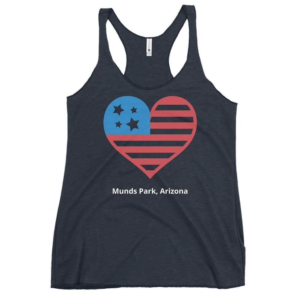 Thumbnail: America Heart - Women's Racerback Tank