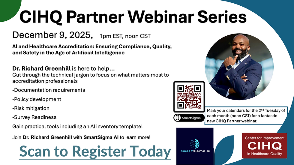 Webinar Proceedings: AI Healthcare Compliance - CMS Requirements & Governance Guide