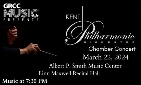 GRCC Chamber Music Recital on March 22