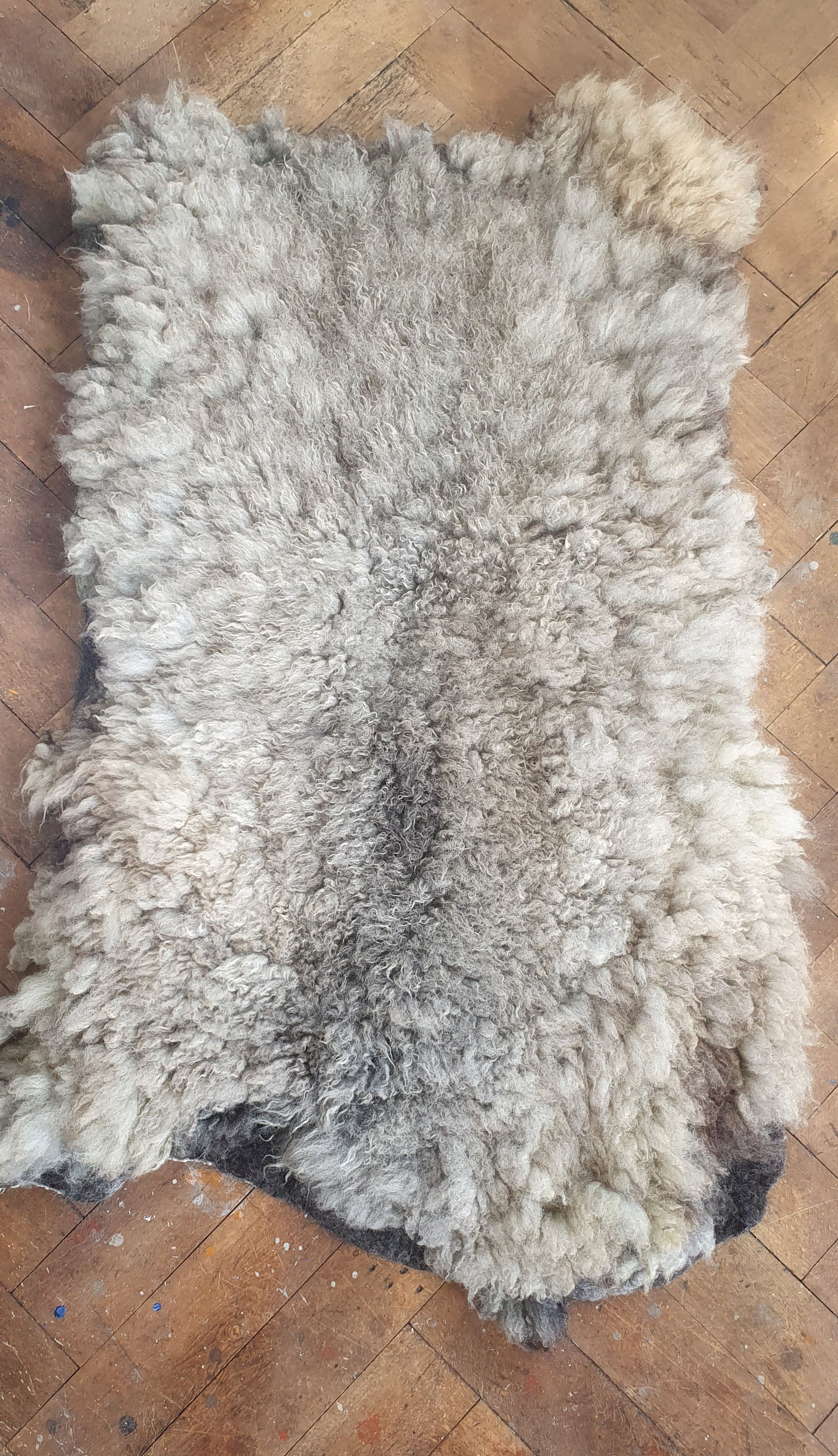 Vegetarisches Fell Pommernschaf