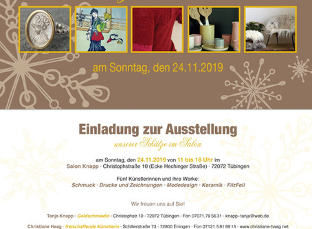 Schätze im Salon in Tübingen 24.11 ⛄