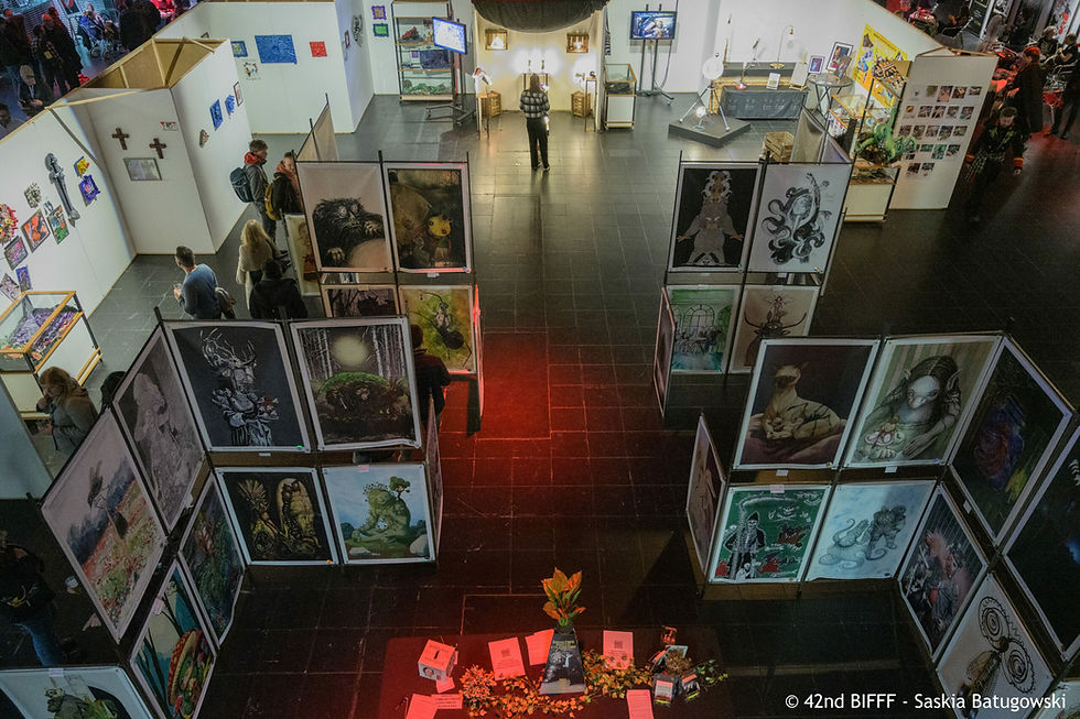 Kunst op het BIFFF © BIFFF -Saskia Batugowski