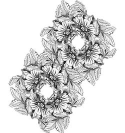 New florals for July ~ Summer Portfolio 2016 #luoramart #floral #biro #ring #Morris #instaart