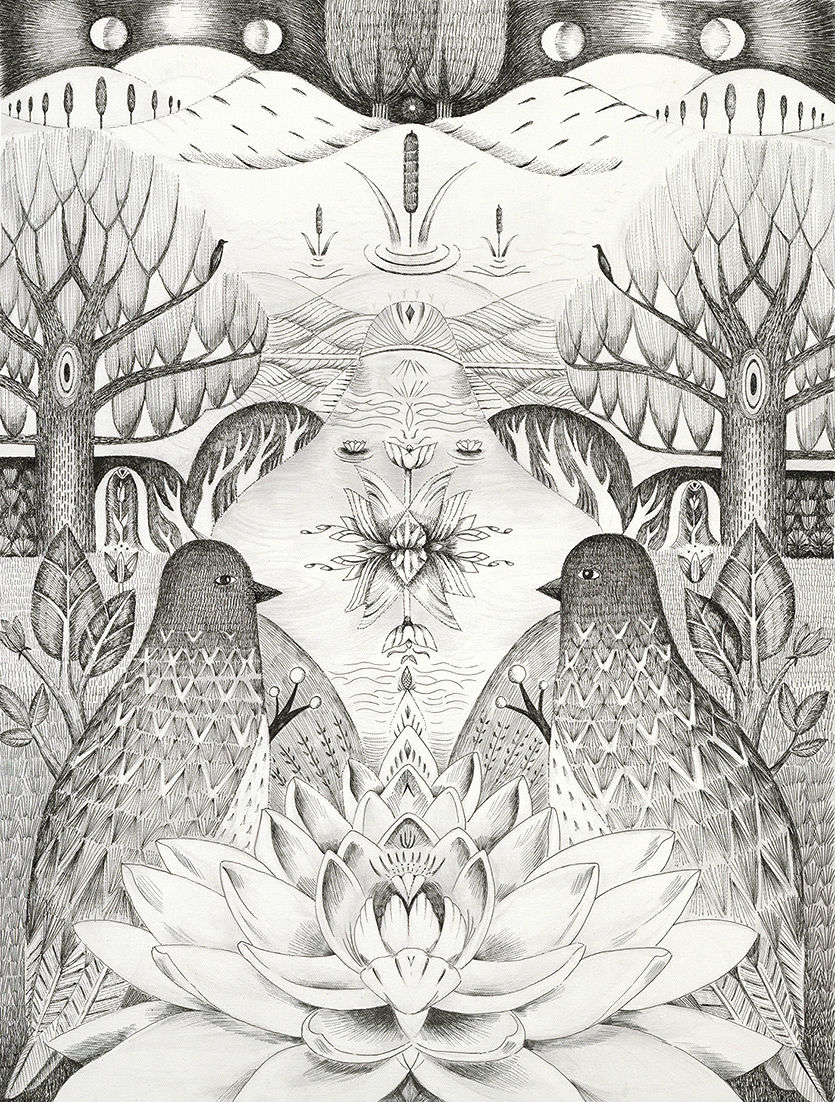 Zeichnen
Tusche
Kunst
Artwork
Corina Capri
Drawing
Spiegelbild