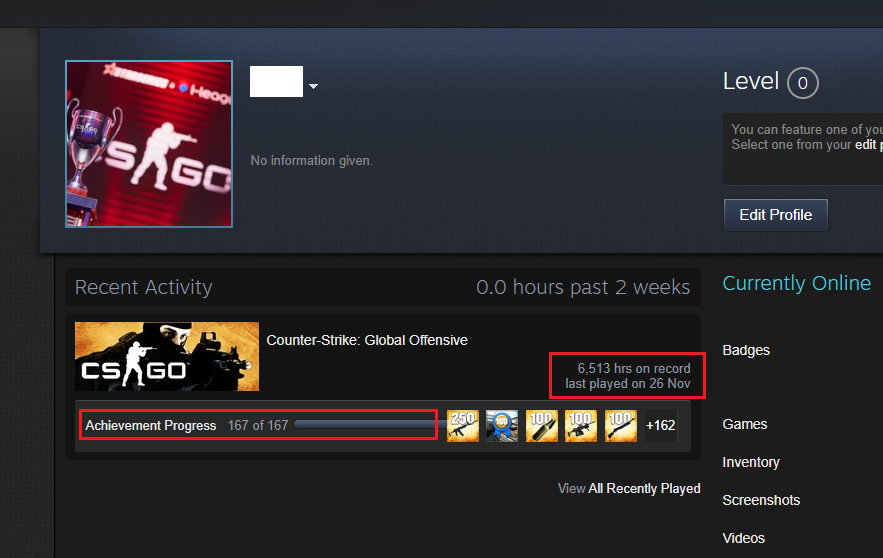 steam s going to 0