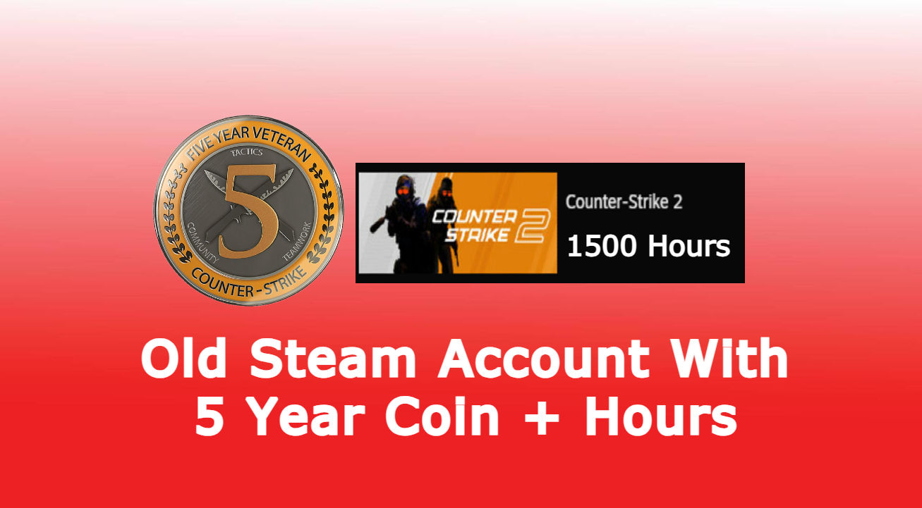 Buy Old Steam Account