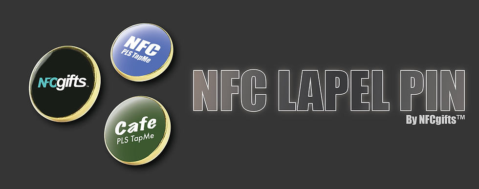 NFC Lapel Pin badge