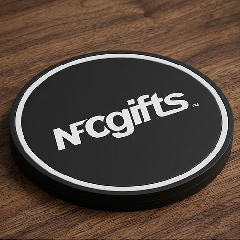 Soft PVC NFC coaster in UK , USA, Dubai, France