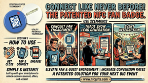 What is NFC Pin Badges?