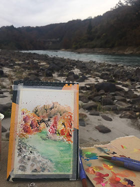 Bridge of Solitude, 2019, Nakajo village 100 x 148.JPG